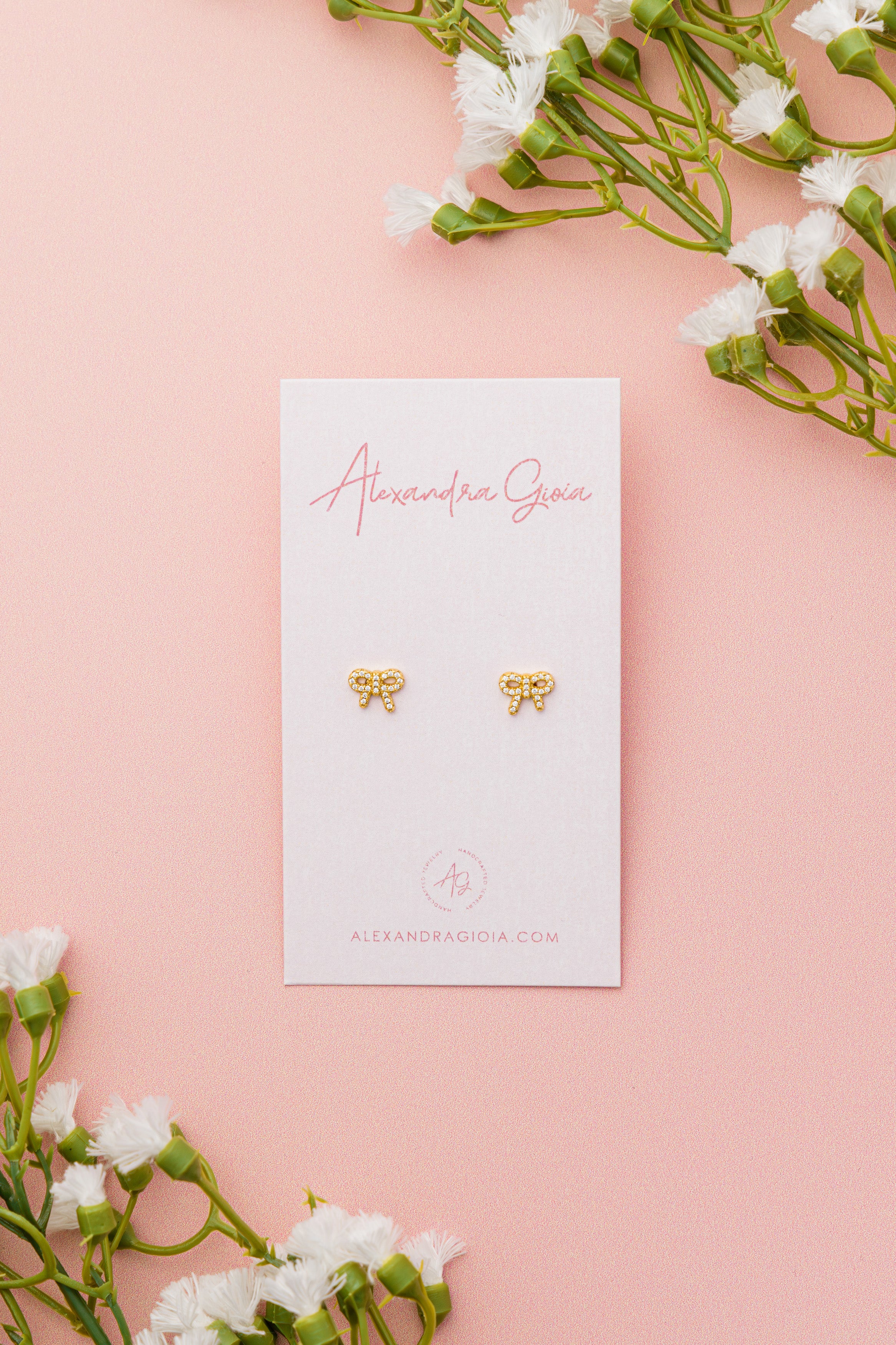 Bow Stud Earrings