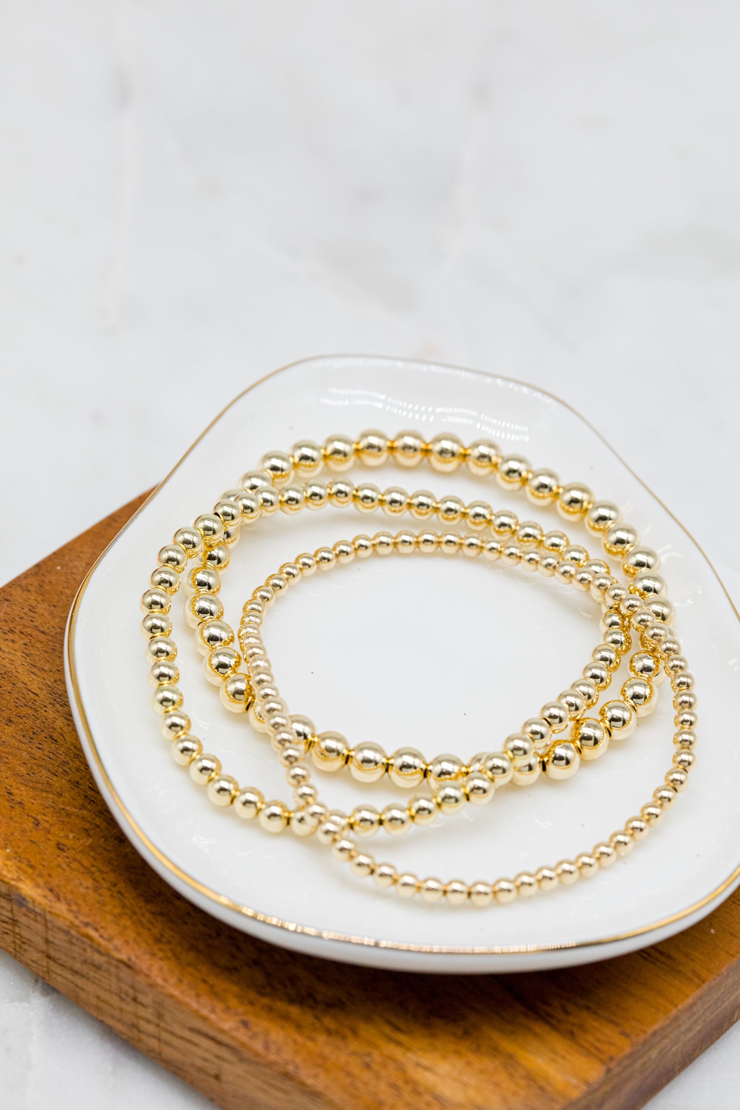 Gold Filled Ball Bracelet