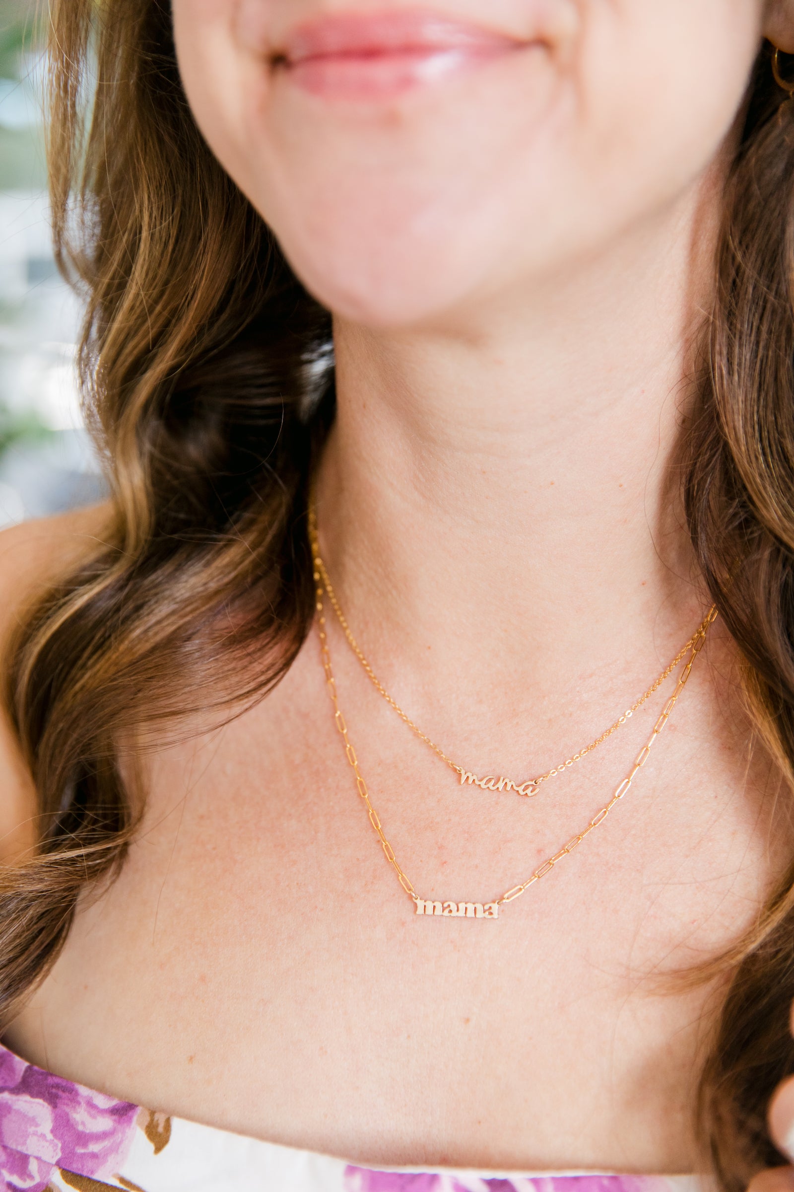 Mama Necklace {Script}