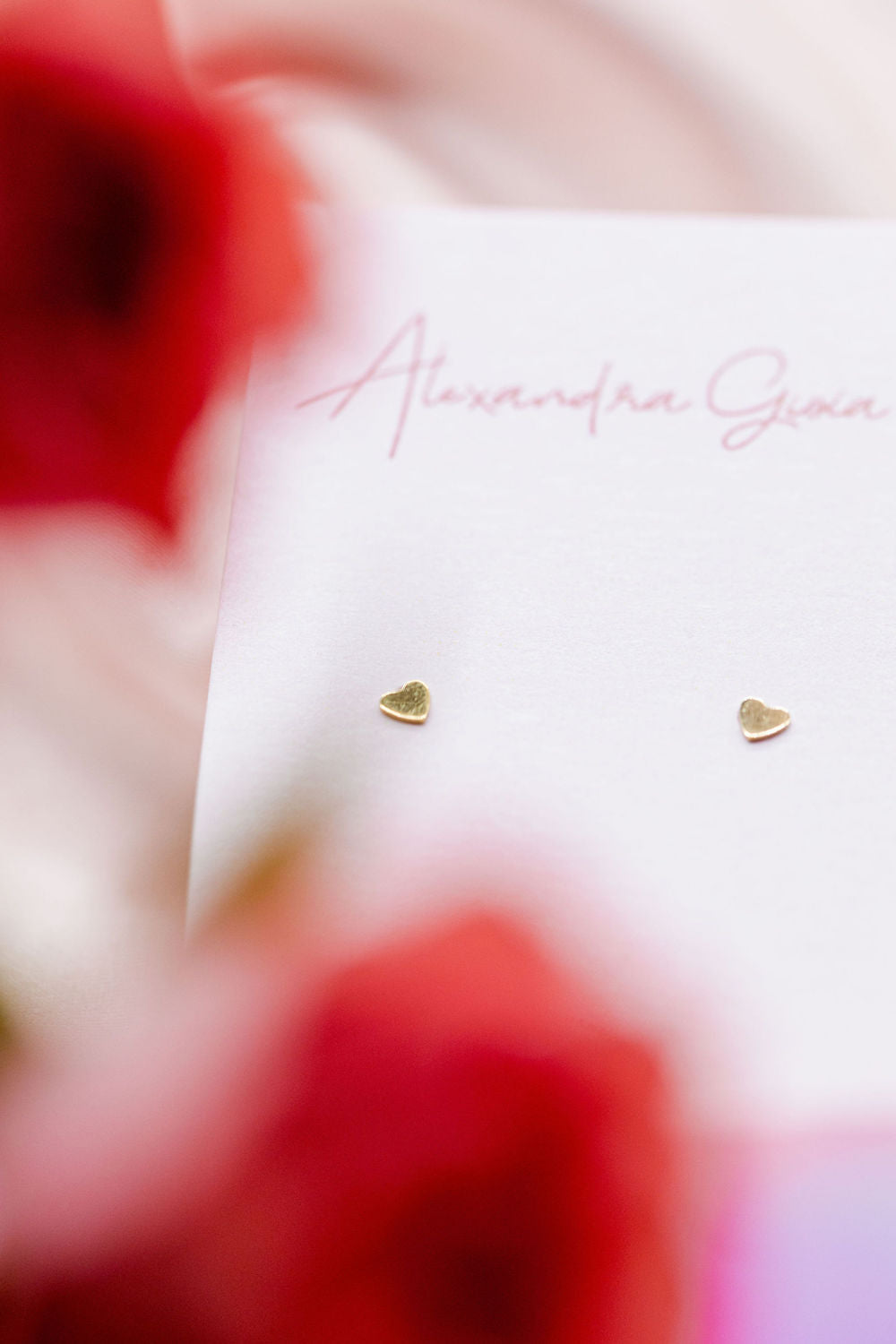 Mini Heart Stud Earring