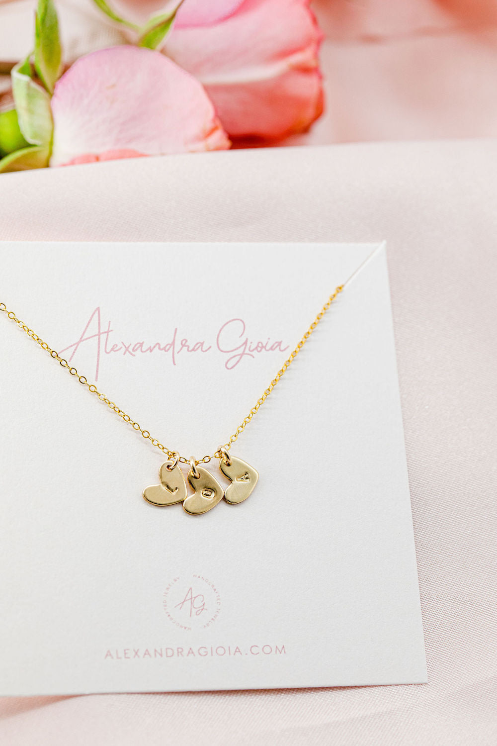 Love Spell Initial Necklace