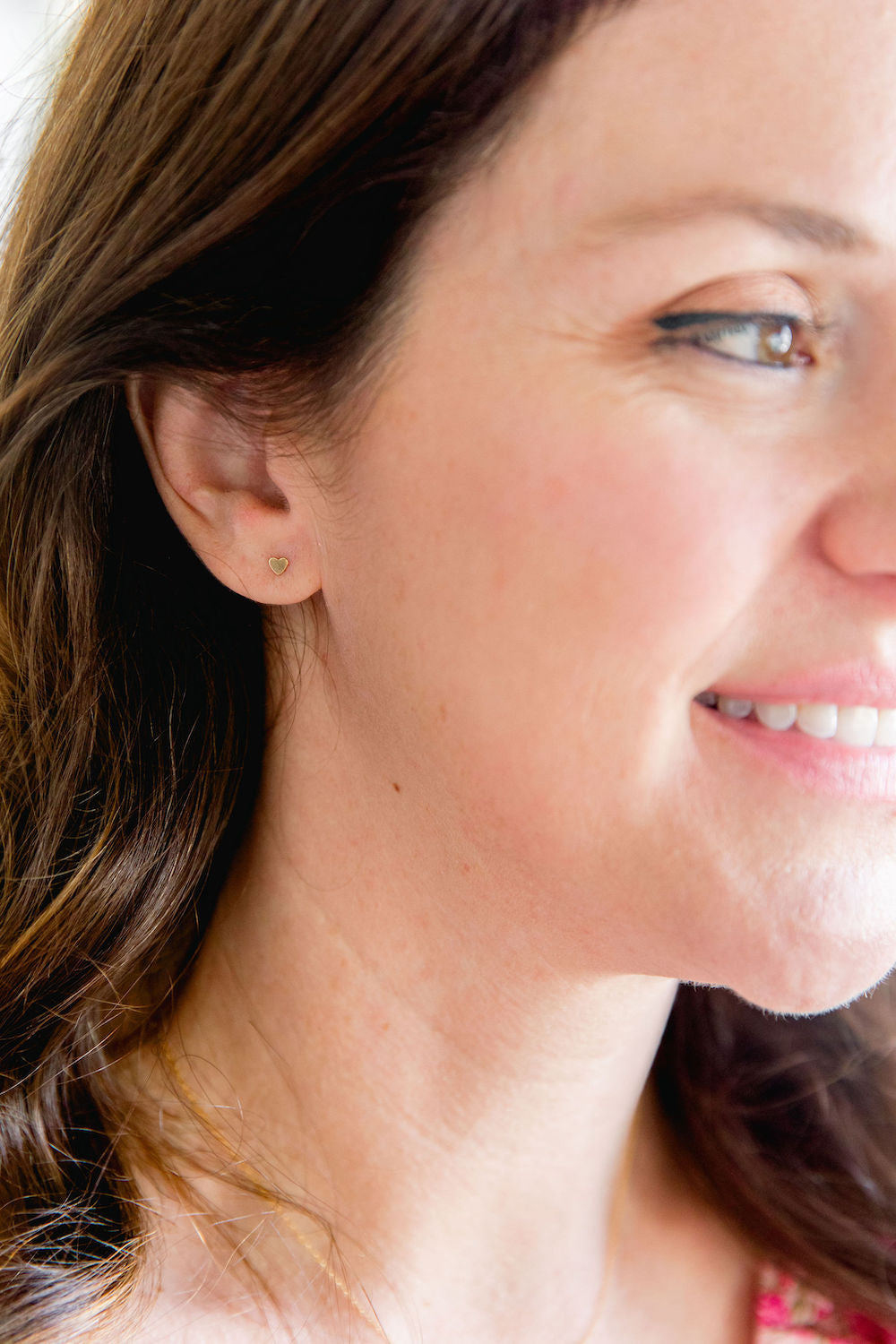 Mini Heart Stud Earring
