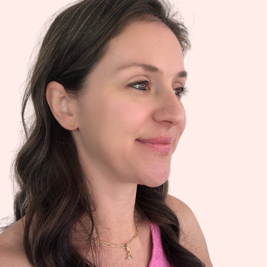 Smiley Stud Earrings