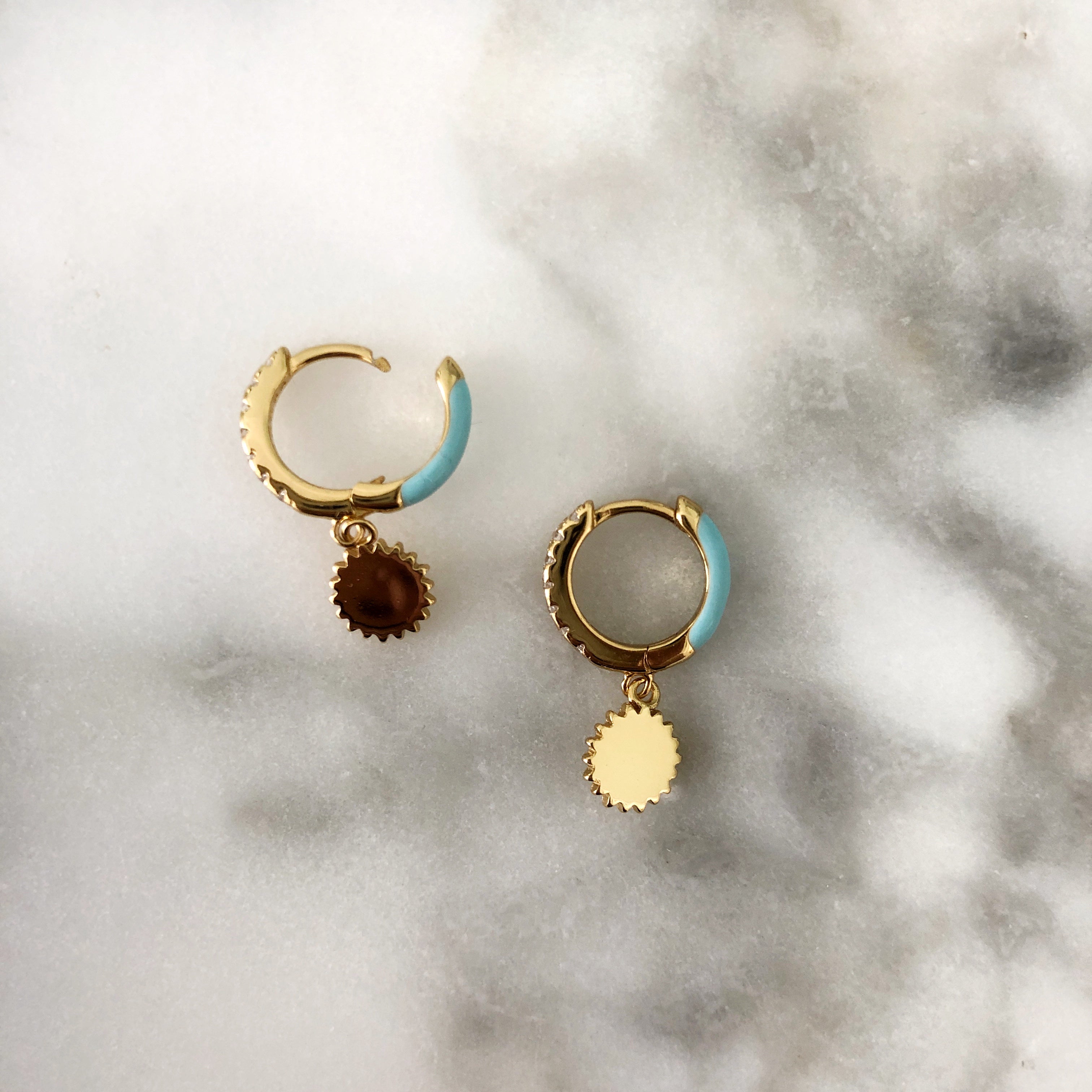 Shine Bright Huggie Earrings